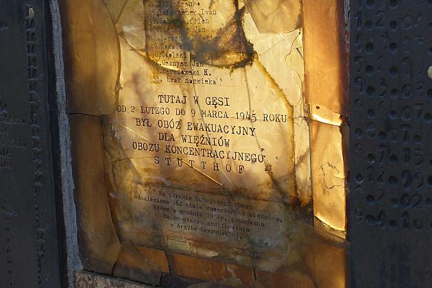 Pamięci pomordowanych więźniów KL Stutthof