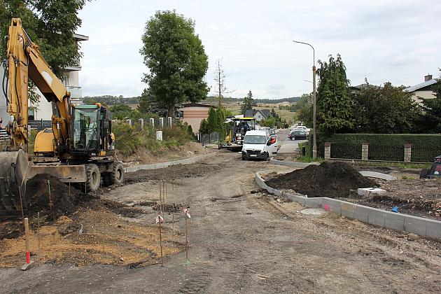 Budowa ulicy Pułaskiego. W tym tygodniu wyleją asfalt