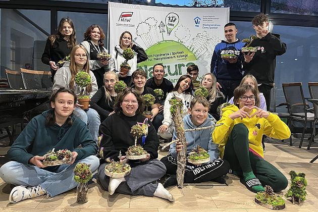 Kąpiel leśna czyli ciekawy projekt w SP nr 1