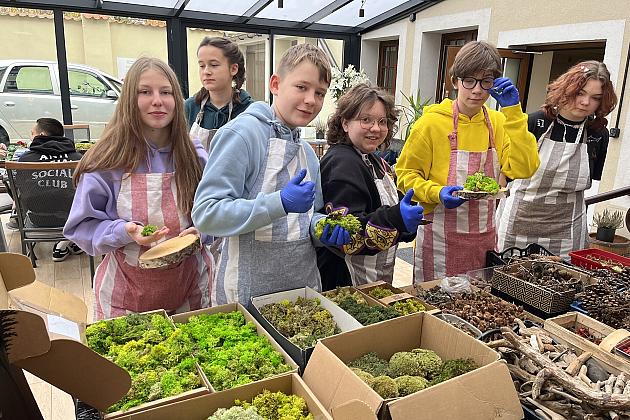 Kąpiel leśna czyli ciekawy projekt w SP nr 1