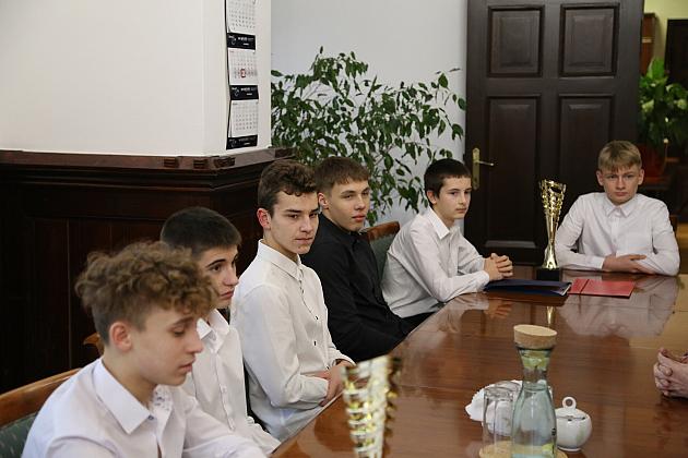 Mistrzowie Polski w karate WKF w ratuszu