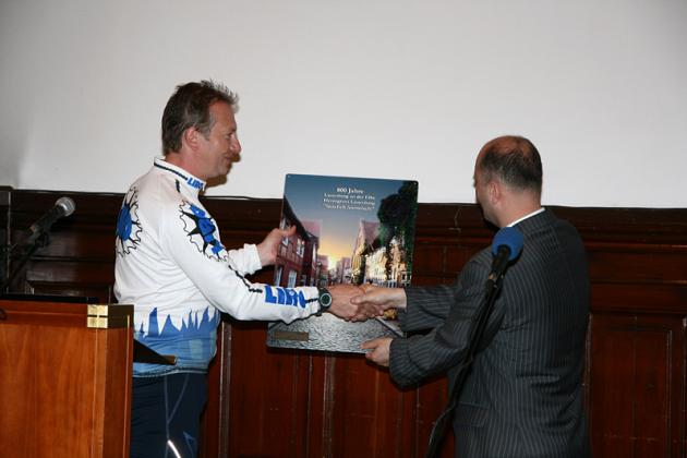 Rowerowa ekipa Europy w Lęborku