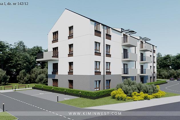 Budynek przy ul. Władysława IV (projekt)