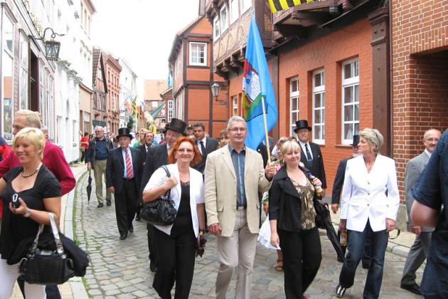 Lęborczanie na 800-leciu Lauenburga