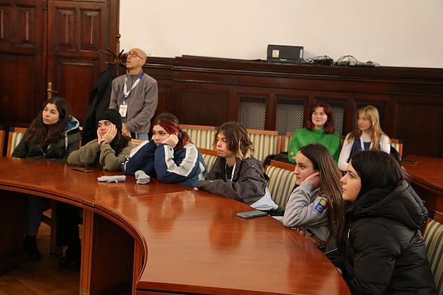 Goście z Hiszpanii i Portugalii odwiedzili ratusz