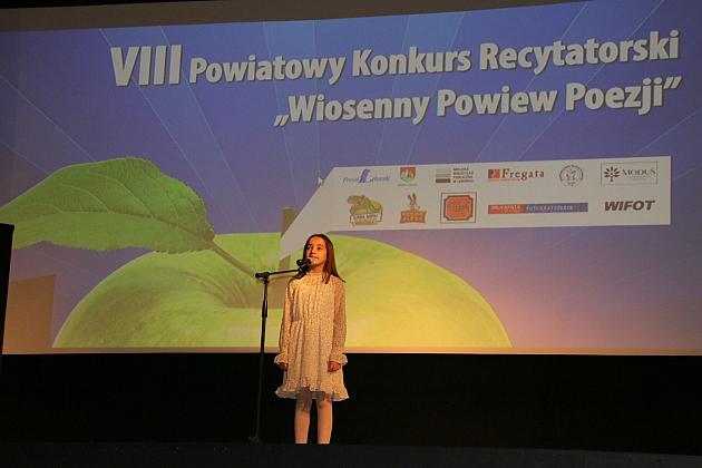 Rozstrzygnięcie VIII Powiatowego Konkursu Recytatorskiego Wiosenny Powiew Poezji