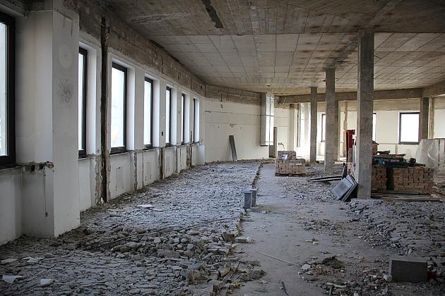 Modernizacja budynku po banku na miejską bibliotekę