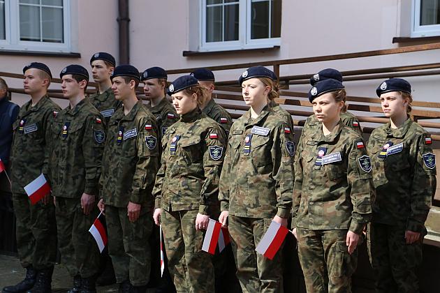 Dzień Flagi RP – uroczystość przed Starostwem Powiatowym