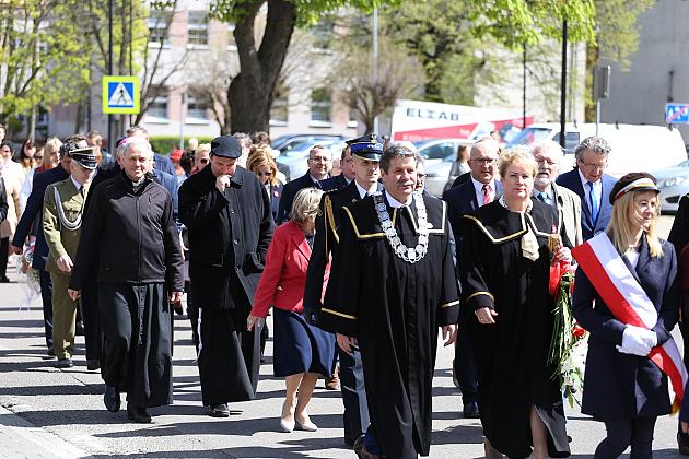 Lębork świętuję 232. rocznicę uchwalenia Konstytucji 3 Maja