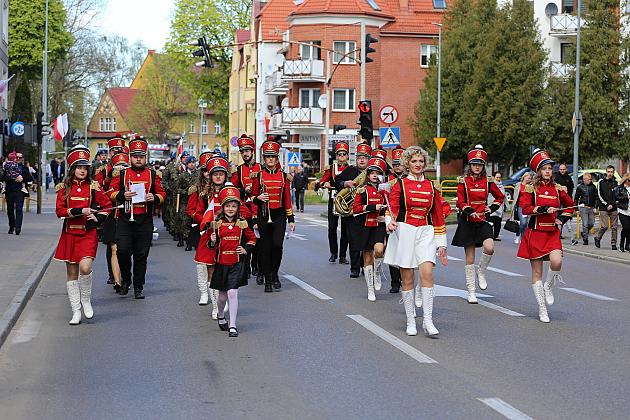 Lębork świętuję 232. rocznicę uchwalenia Konstytucji 3 Maja