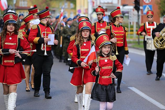 Lębork świętuję 232. rocznicę uchwalenia Konstytucji 3 Maja
