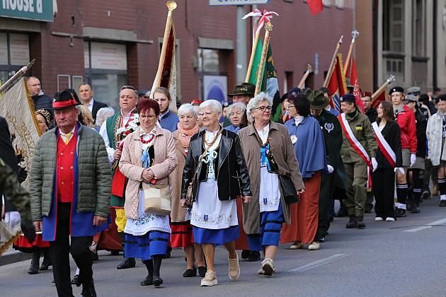 Lębork świętuję 232. rocznicę uchwalenia Konstytucji 3 Maja