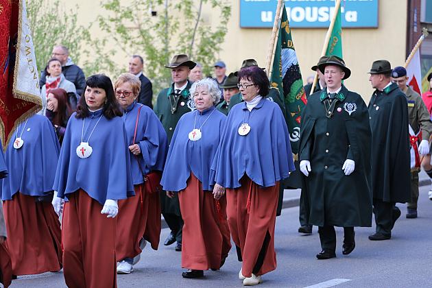 Lębork świętuję 232. rocznicę uchwalenia Konstytucji 3 Maja