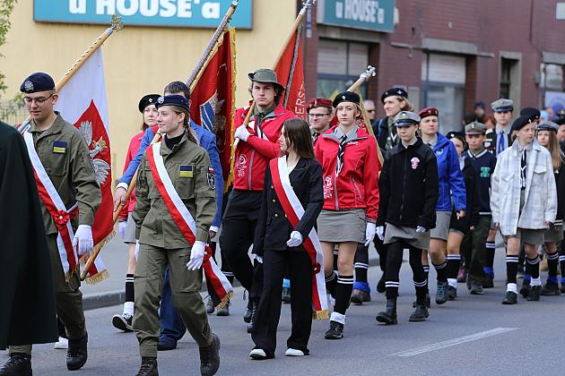 Lębork świętuję 232. rocznicę uchwalenia Konstytucji 3 Maja