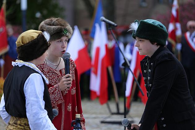 Lębork świętuję 232. rocznicę uchwalenia Konstytucji 3 Maja