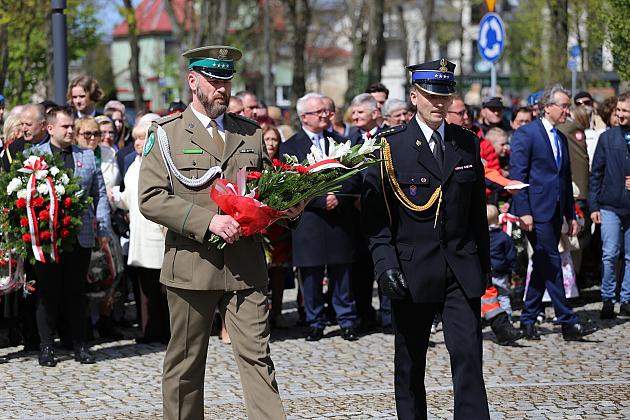 Lębork świętuję 232. rocznicę uchwalenia Konstytucji 3 Maja