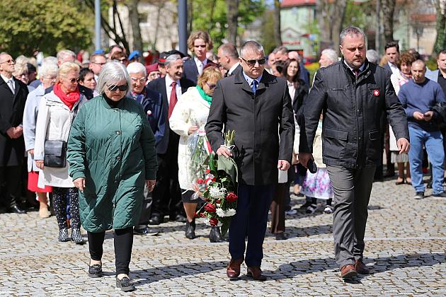 Lębork świętuję 232. rocznicę uchwalenia Konstytucji 3 Maja
