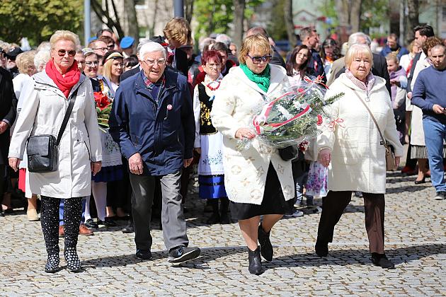 Lębork świętuję 232. rocznicę uchwalenia Konstytucji 3 Maja