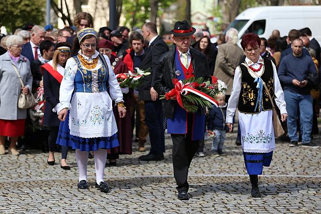 Lębork świętuję 232. rocznicę uchwalenia Konstytucji 3 Maja