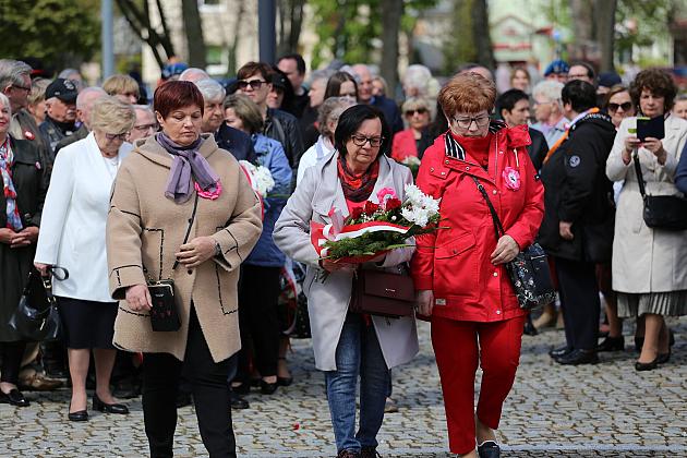Lębork świętuję 232. rocznicę uchwalenia Konstytucji 3 Maja