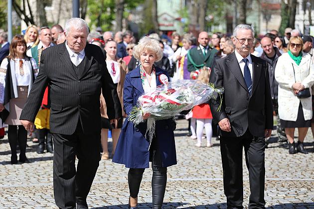 Lębork świętuję 232. rocznicę uchwalenia Konstytucji 3 Maja