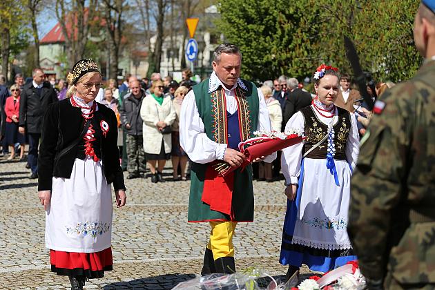 Lębork świętuję 232. rocznicę uchwalenia Konstytucji 3 Maja