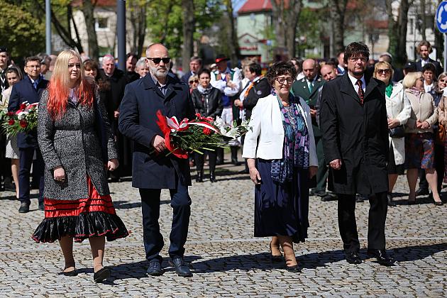 Lębork świętuję 232. rocznicę uchwalenia Konstytucji 3 Maja