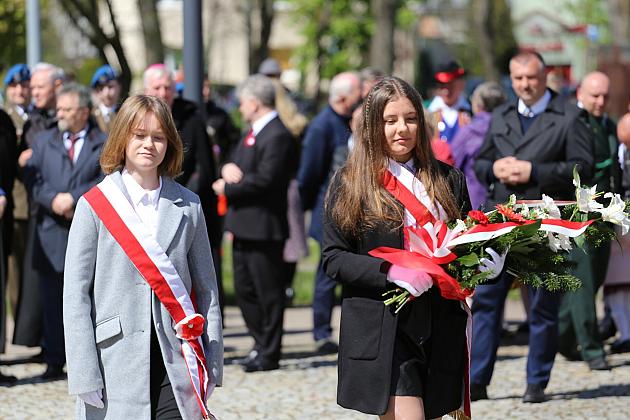 Lębork świętuję 232. rocznicę uchwalenia Konstytucji 3 Maja