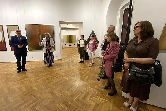 Wystawa prac Krzysztofa Grzesiaka w Muzeum Pomorza Środkowego w Słupsku