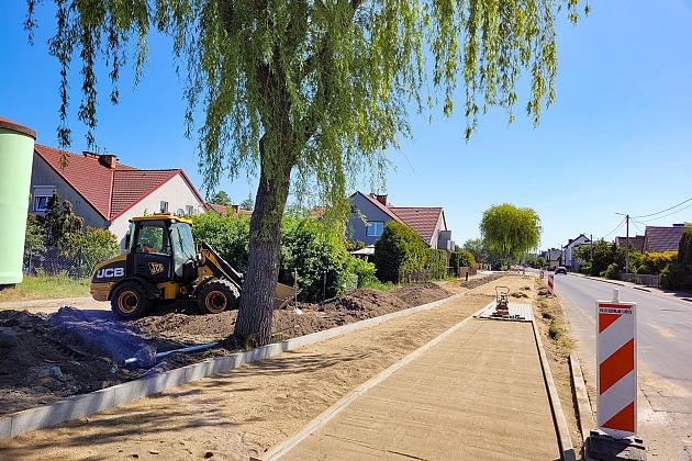 Kolejne ścieżki rowerowe powstają w Lęborku