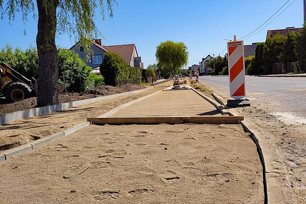 Kolejne ścieżki rowerowe powstają w Lęborku