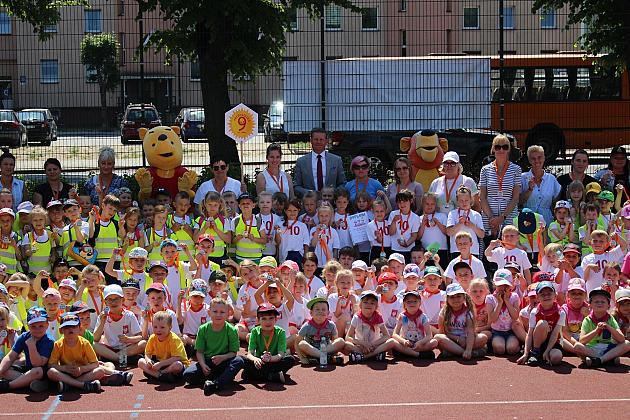 Lęborskie przedszkolaki rywalizowały w Igrzyskach Dzieci Przedszkolnych