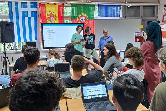 Uczniowie SLO na Erasmusie w Portugalii