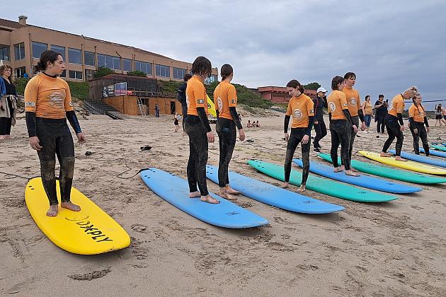 Uczniowie SLO na Erasmusie w Portugalii