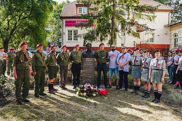 40-ta rocznica nadania imienia generała Stanisława Sosabowskiego 7 Harcerskiej Drużynie Czerwonych Beretów z Lęborka