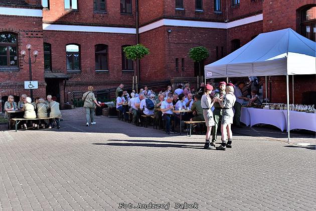 40-ta rocznica nadania imienia generała Stanisława Sosabowskiego 7 Harcerskiej Drużynie Czerwonych Beretów z Lęborka