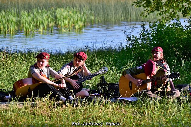 40-ta rocznica nadania imienia generała Stanisława Sosabowskiego 7 Harcerskiej Drużynie Czerwonych Beretów z Lęborka