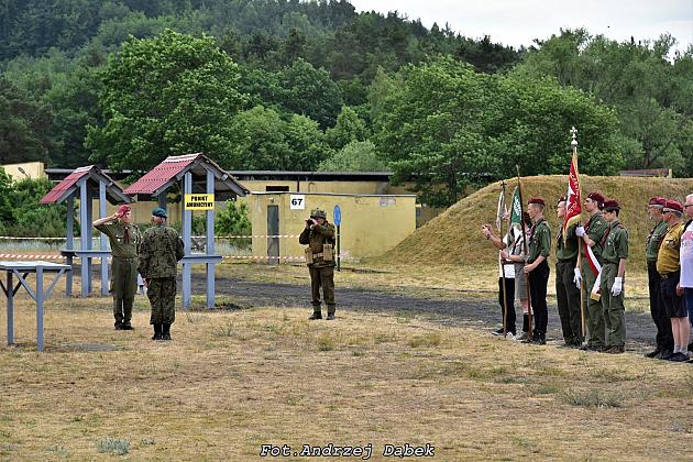 40-ta rocznica nadania imienia generała Stanisława Sosabowskiego 7 Harcerskiej Drużynie Czerwonych Beretów z Lęborka