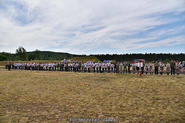 40-ta rocznica nadania imienia generała Stanisława Sosabowskiego 7 Harcerskiej Drużynie Czerwonych Beretów z Lęborka