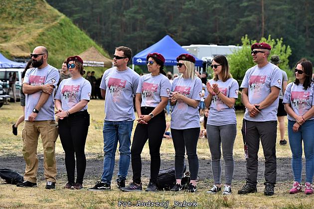 40-ta rocznica nadania imienia generała Stanisława Sosabowskiego 7 Harcerskiej Drużynie Czerwonych Beretów z Lęborka