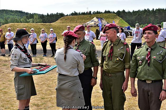 40-ta rocznica nadania imienia generała Stanisława Sosabowskiego 7 Harcerskiej Drużynie Czerwonych Beretów z Lęborka