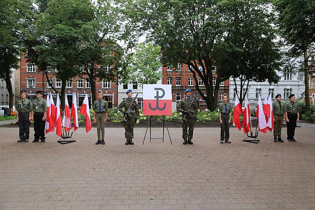 Lębork pamięta. 79. Rocznica wybuchu Powstania Warszawskiego