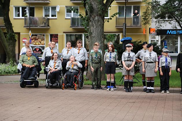 Lębork pamięta. 79. Rocznica wybuchu Powstania Warszawskiego
