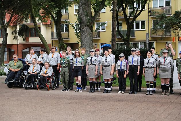 Lębork pamięta. 79. Rocznica wybuchu Powstania Warszawskiego