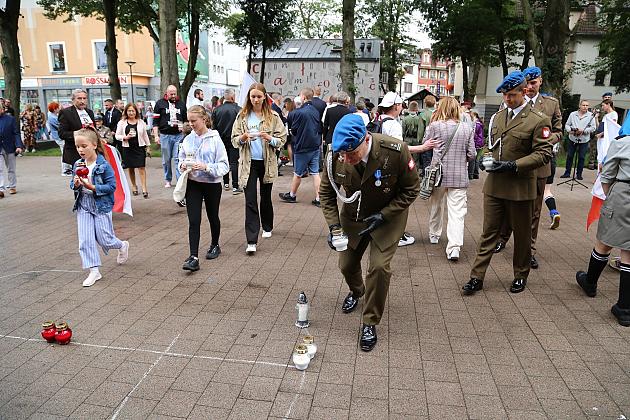 Lębork pamięta. 79. Rocznica wybuchu Powstania Warszawskiego
