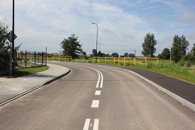 Nowa droga połączyła ulice Kossaka przez Nadmorską ze Skarżyńskiego