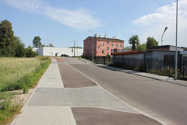 Nowa droga połączyła ulice Kossaka przez Nadmorską ze Skarżyńskiego