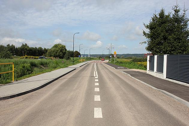 Nowa droga połączyła ulice Kossaka przez Nadmorską ze Skarżyńskiego