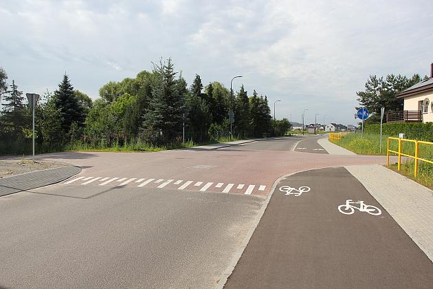 Nowa droga połączyła ulice Kossaka przez Nadmorską ze Skarżyńskiego