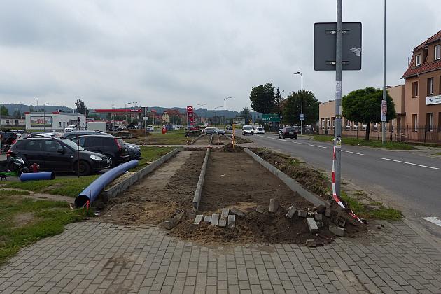Na Wojska Polskiego powstaje ponad 460 metrów drogi rowerowej